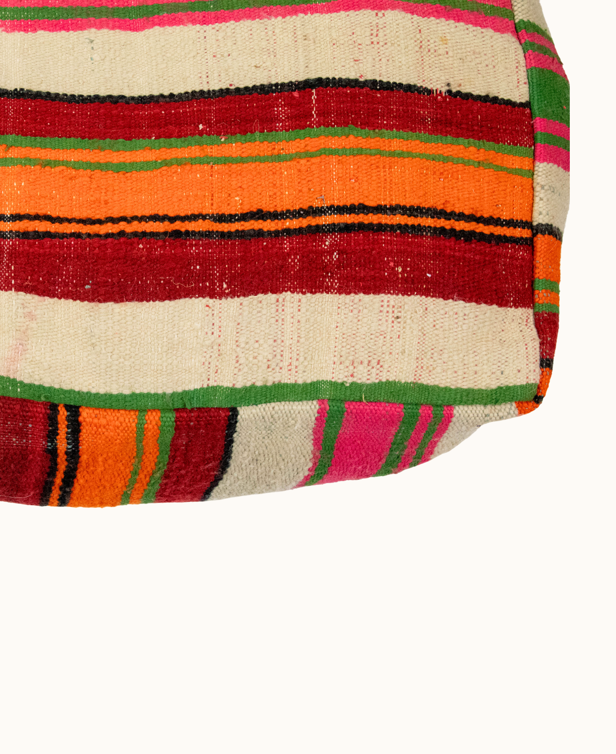 Handmade Moroccan Vintage Floor Cushion Pouf - 14