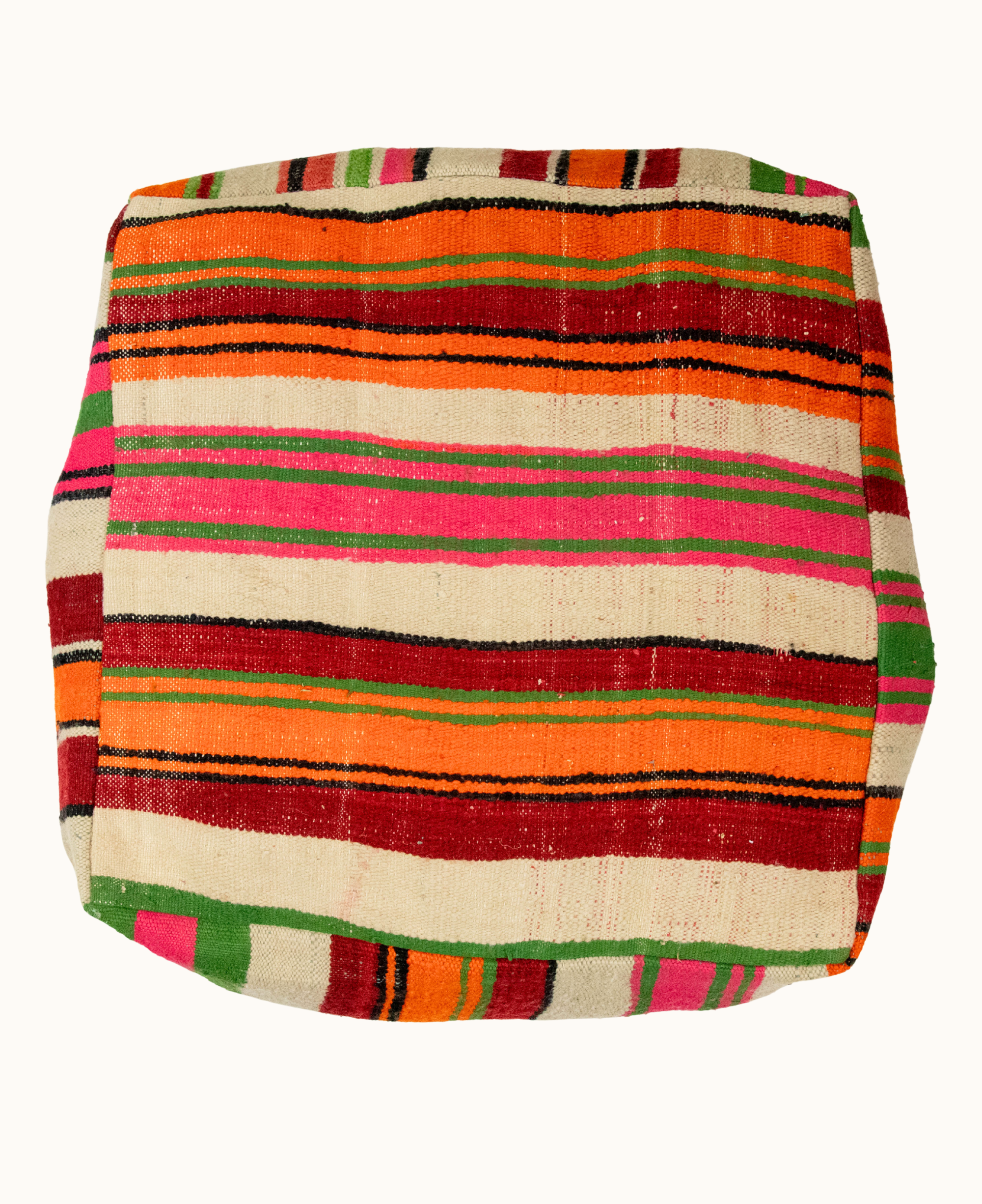 Handmade Moroccan Vintage Floor Cushion Pouf - 14