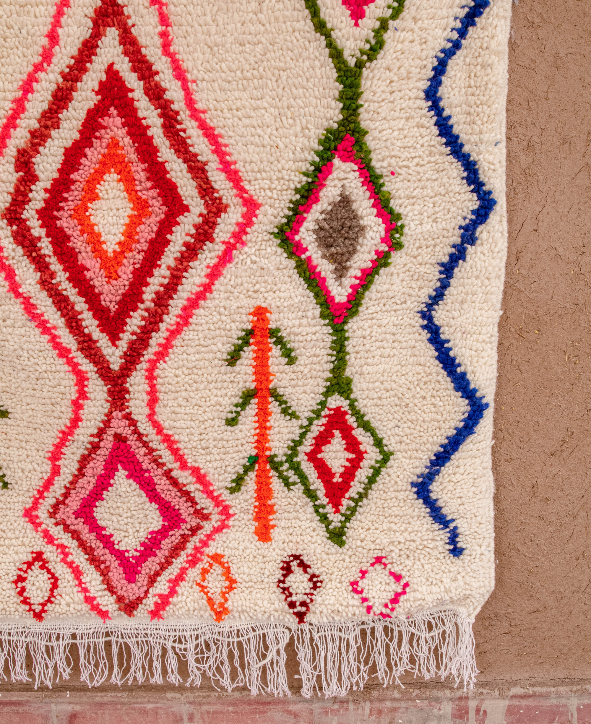 Moroccan Berber Beni Ourain Rug