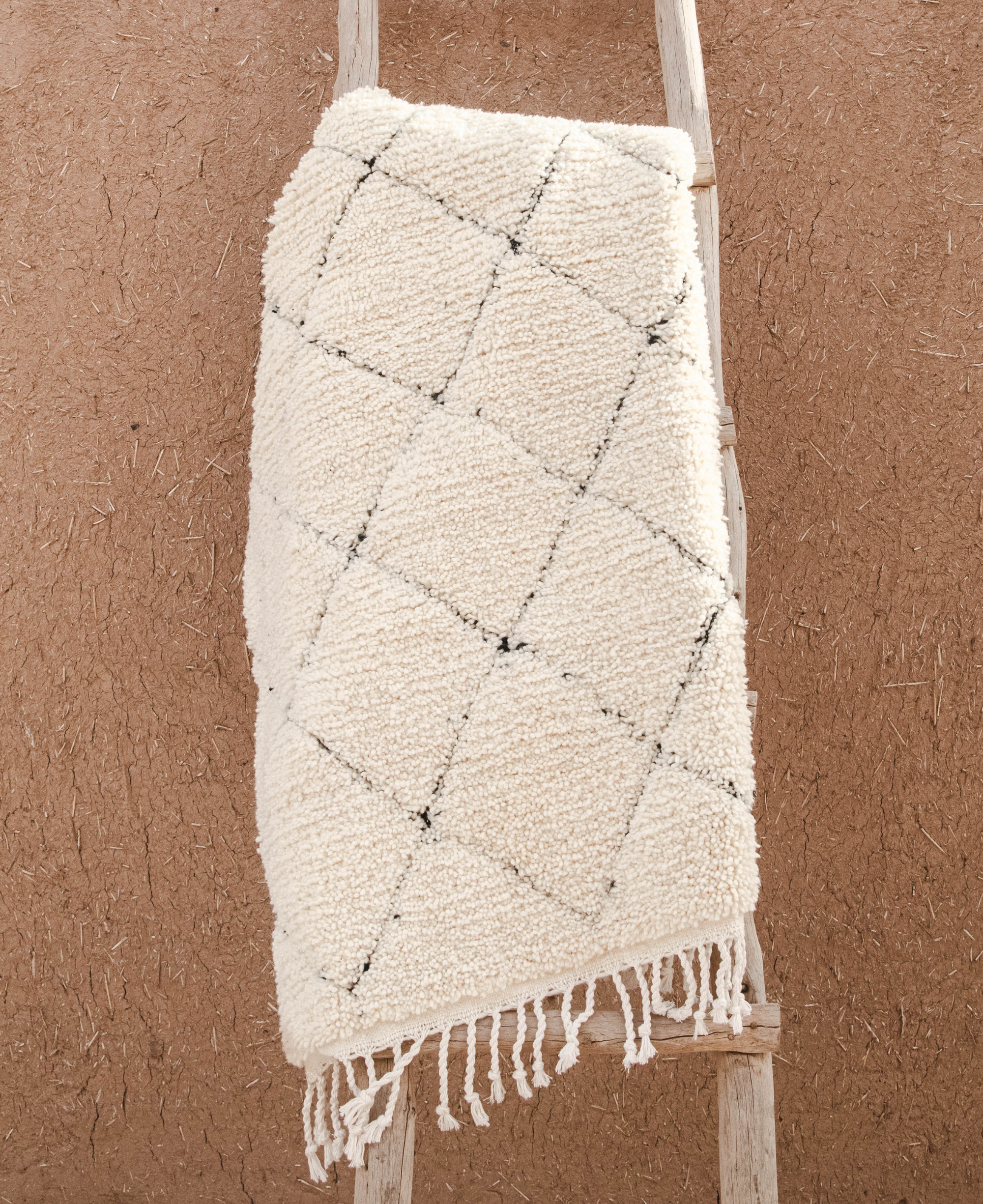 Moroccan Berber Beni Ourain Rug