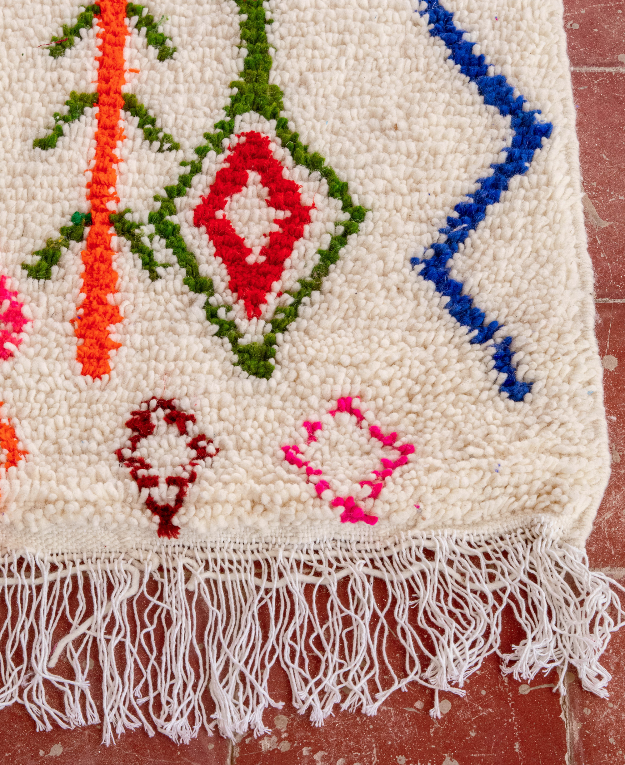 Moroccan Berber Beni Ourain Rug