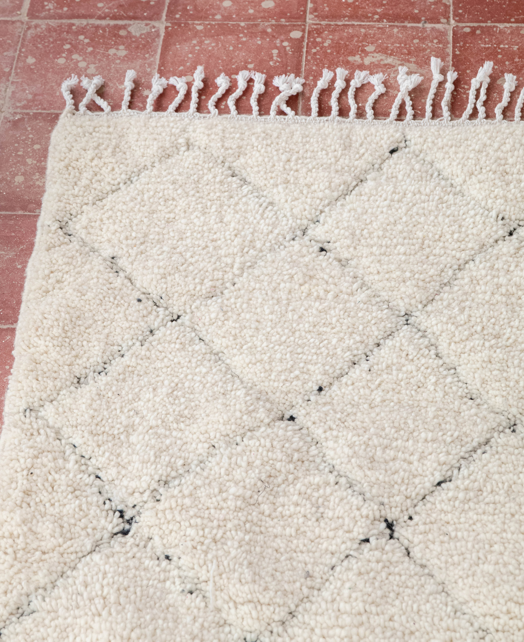 Moroccan Berber Beni Ourain Rug