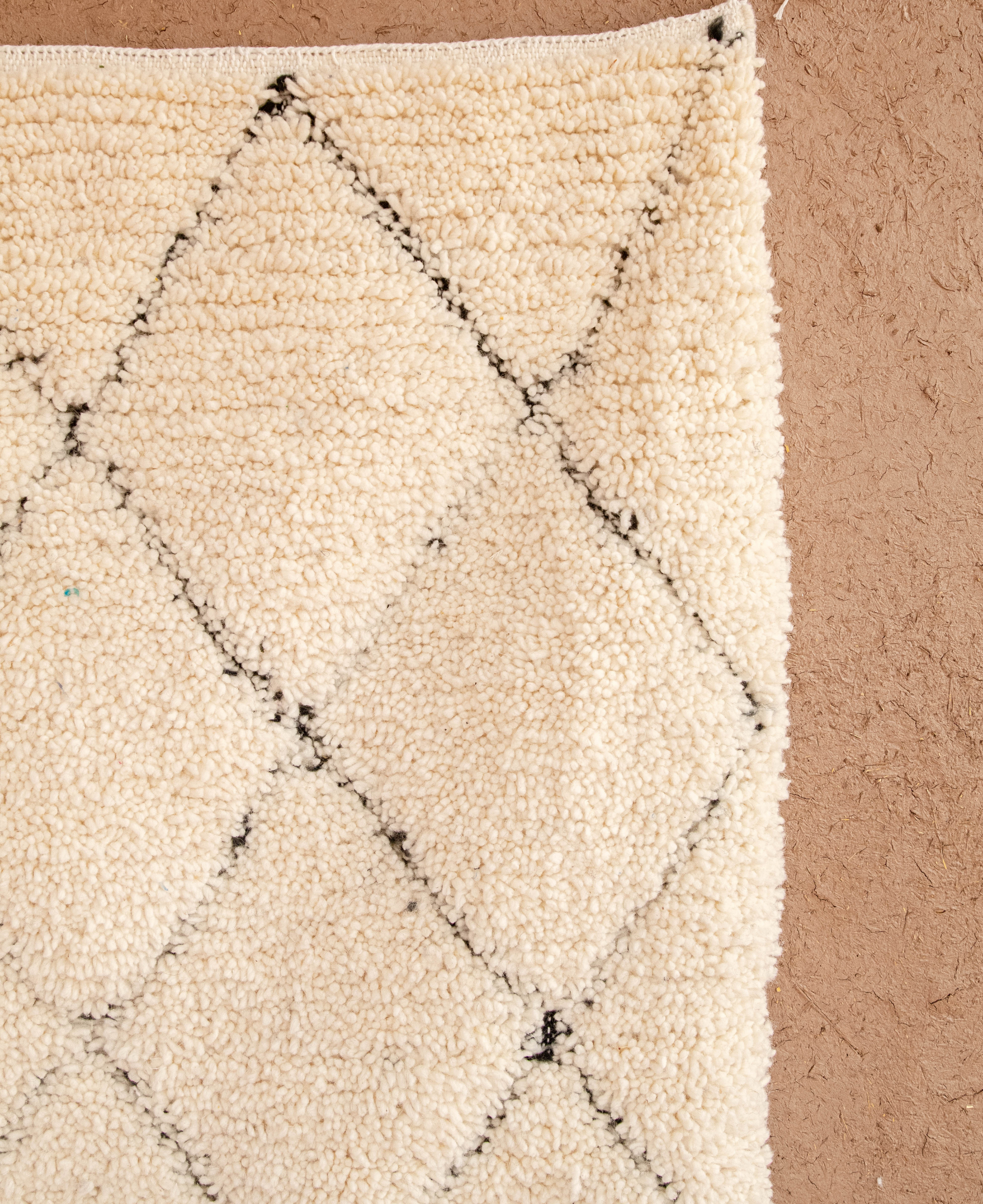 Moroccan Berber Beni Ourain Rug