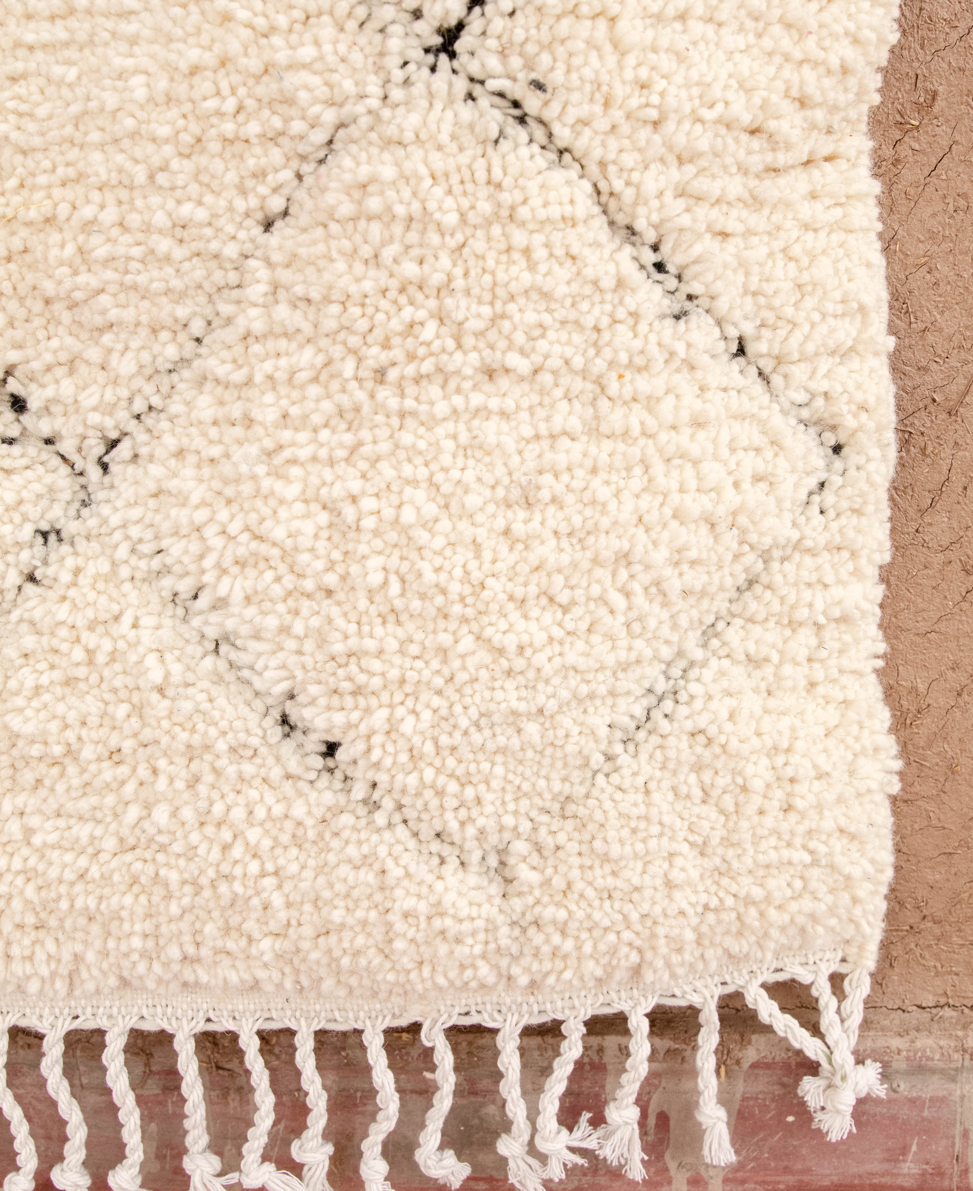Moroccan Berber Beni Ourain Rug