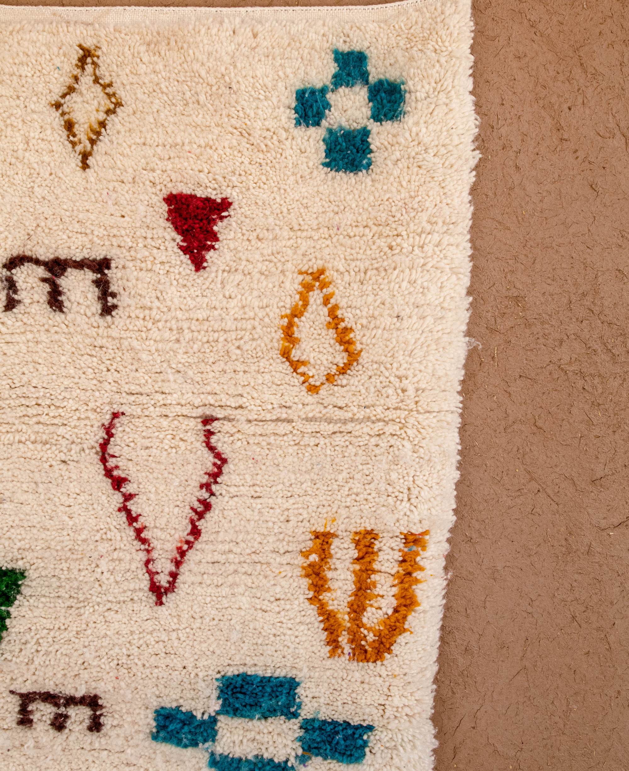Moroccan Berber Beni Ourain Rug