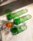 Recycled Moroccan Green Tumbler/Highball Glass