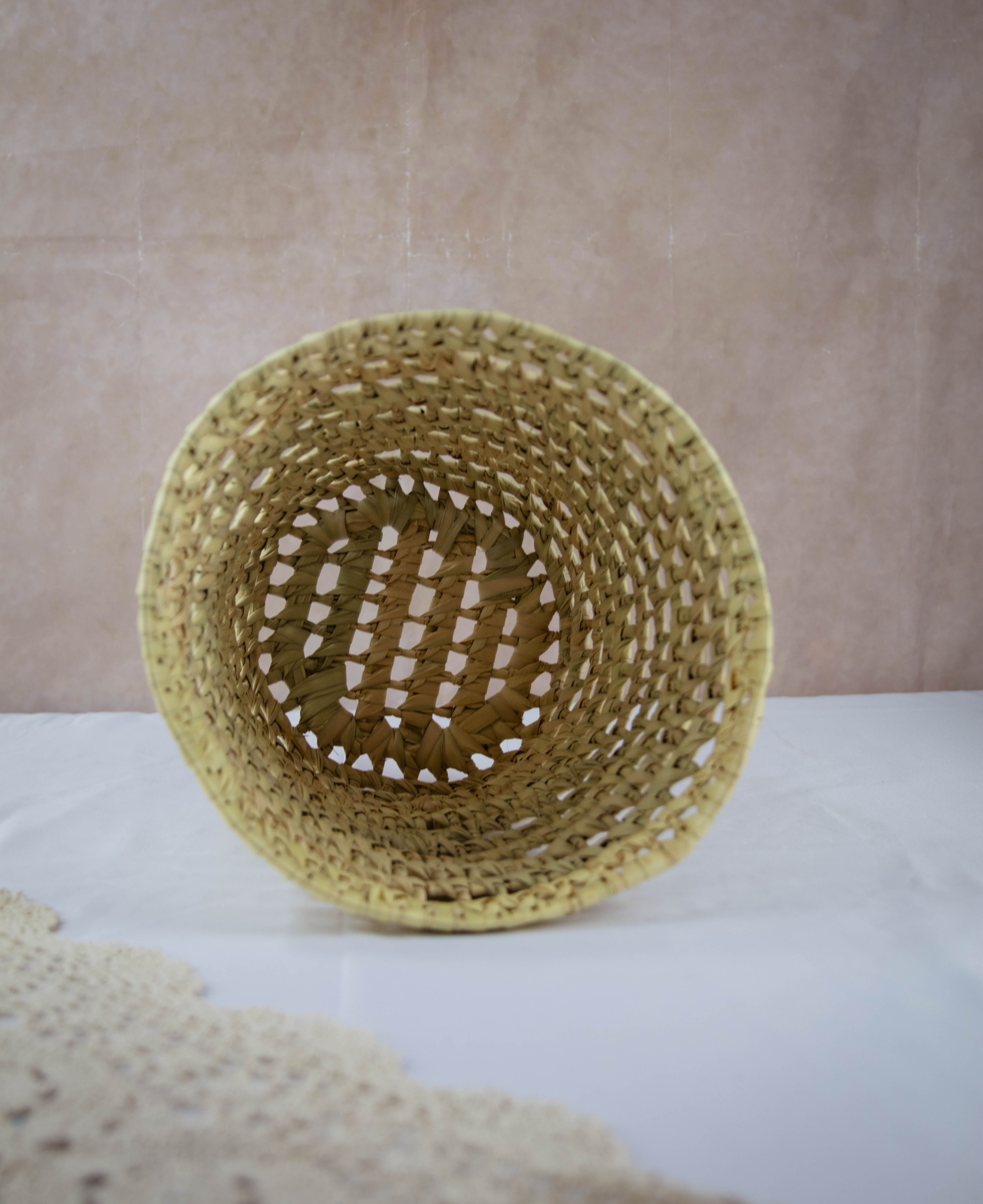 Woven Laundry Storage Basket