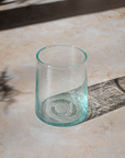 Recycled Moroccan Clear Tumbler/Highball Glass