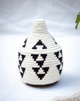 Hand-Woven Moroccan Wool Pot - 021