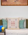 Handmade Moroccan Cactus Silk Cushion Cover - 12