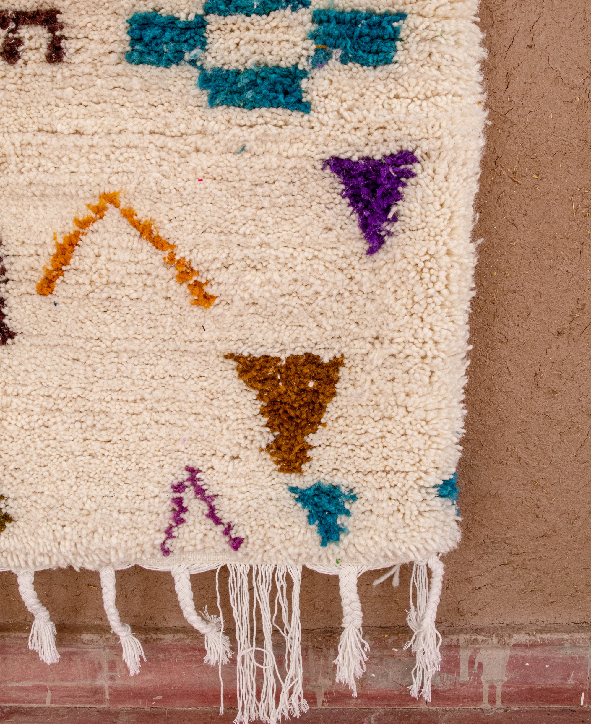 Moroccan Berber Beni Ourain Rug