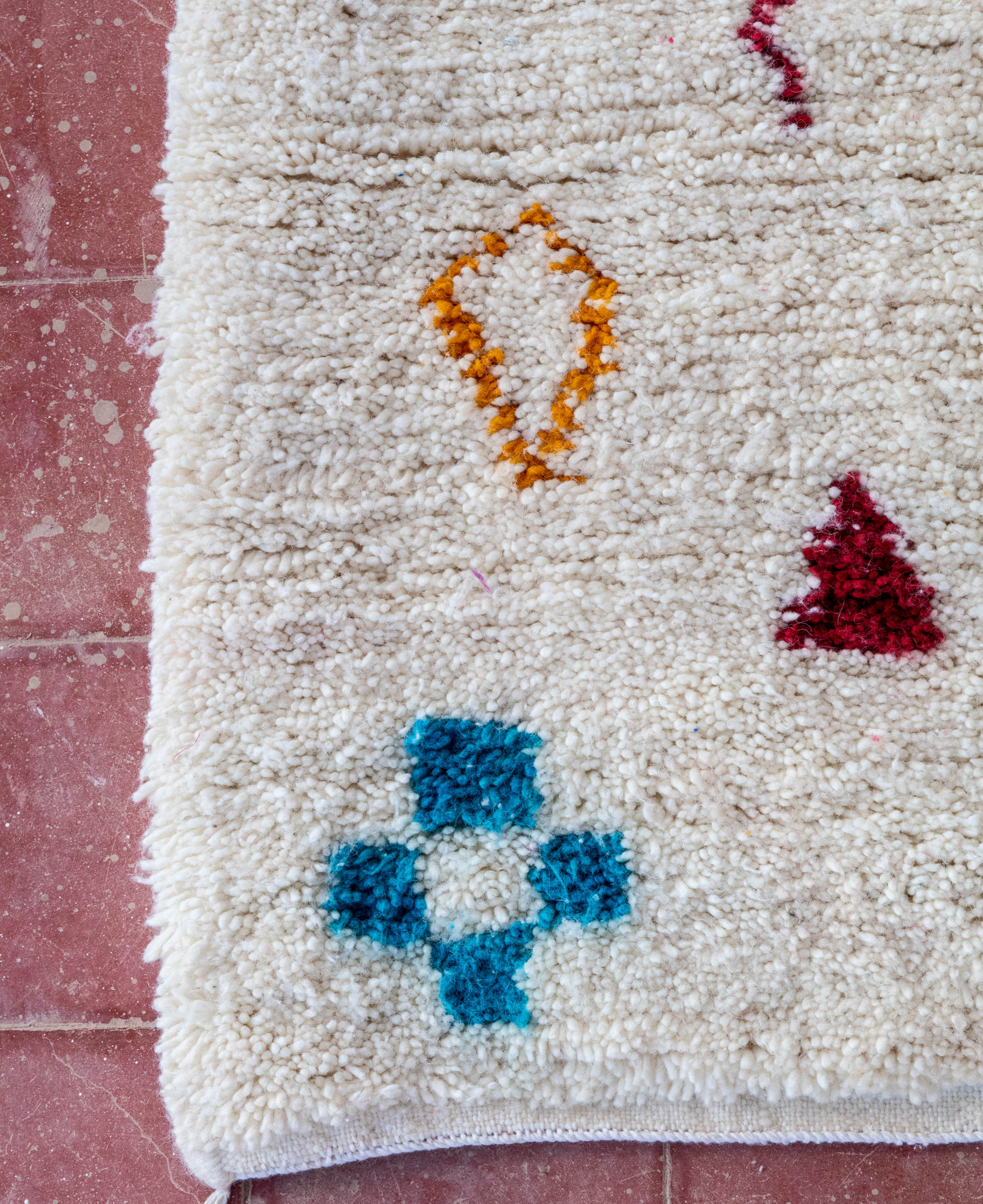 Moroccan Berber Beni Ourain Rug