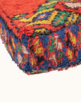 Handmade Moroccan Vintage Floor Cushion Pouf - 15