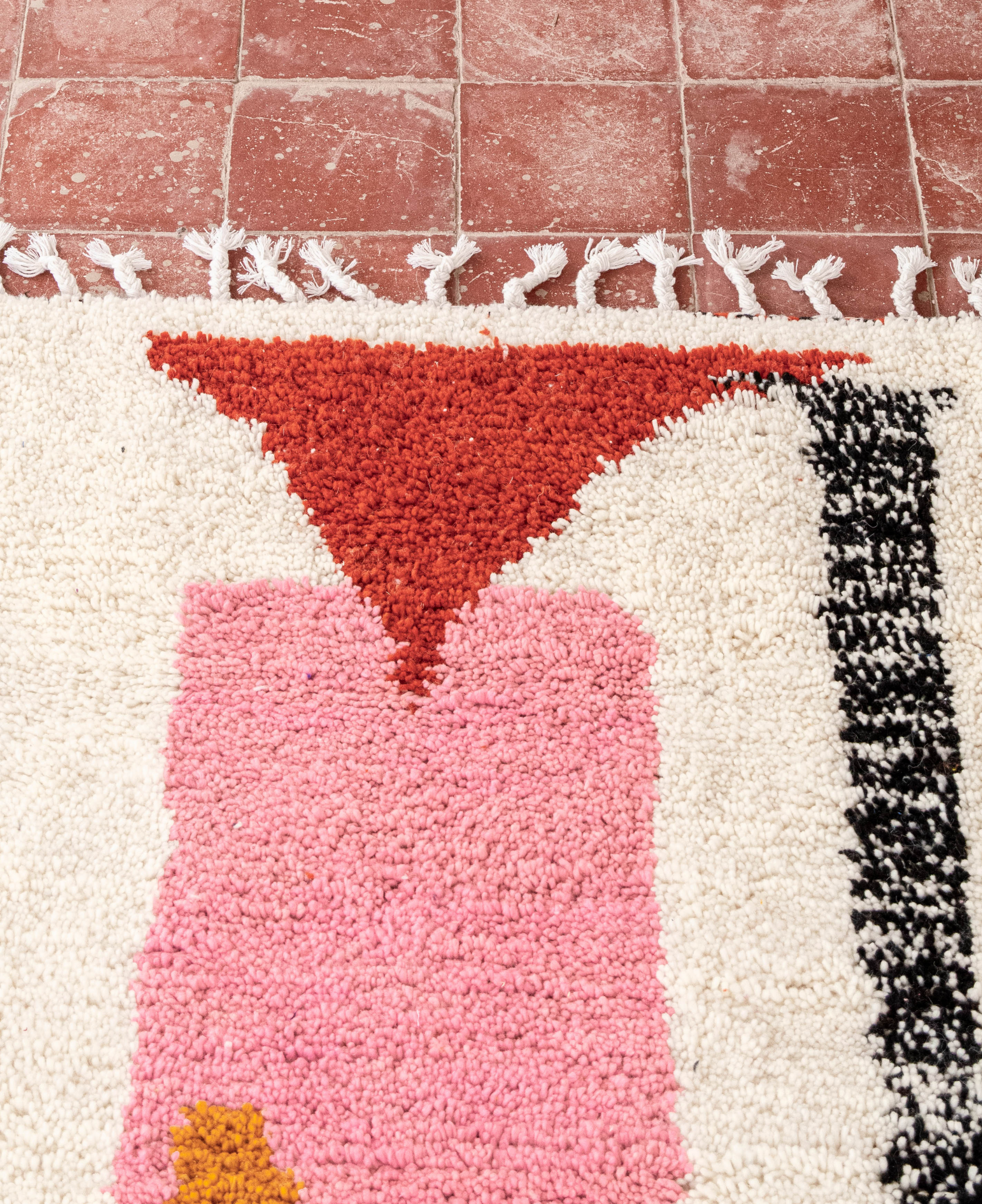 Moroccan Berber Beni Ourain Rug