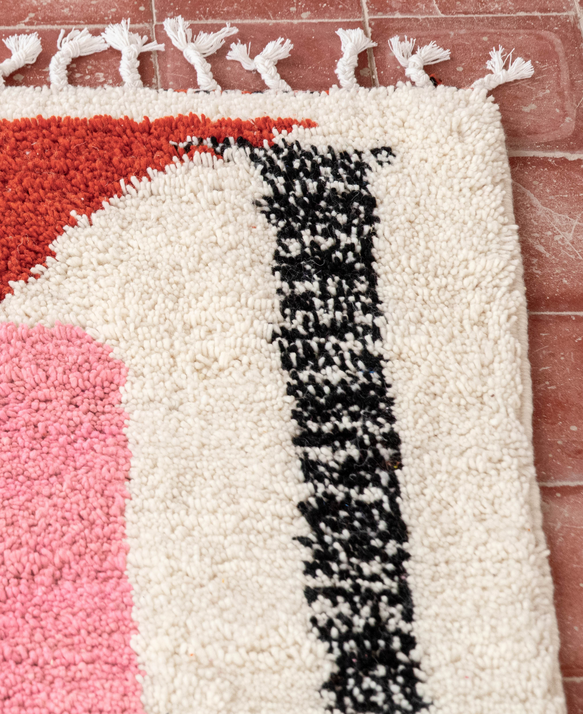 Moroccan Berber Beni Ourain Rug