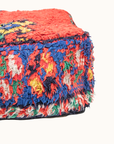 Handmade Moroccan Vintage Floor Cushion Pouf - 15