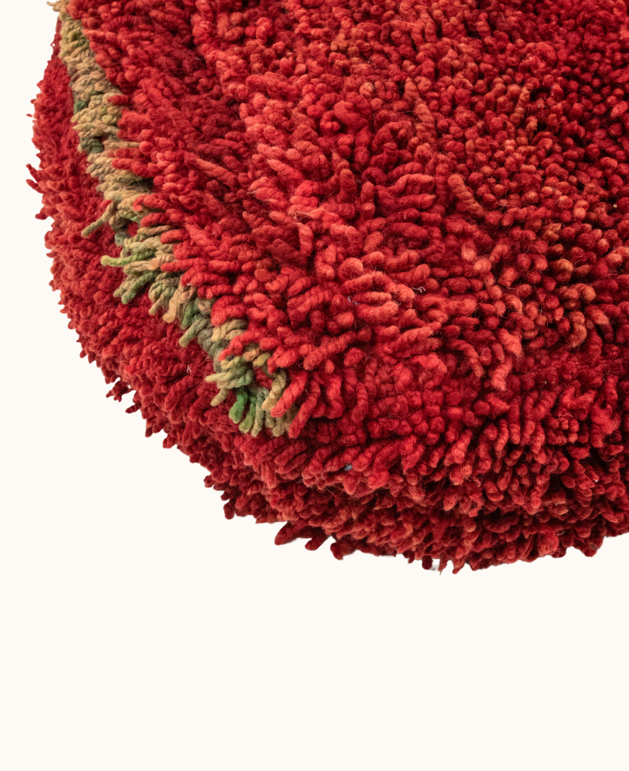 Handmade Moroccan Vintage Floor Cushion Pouf - 16