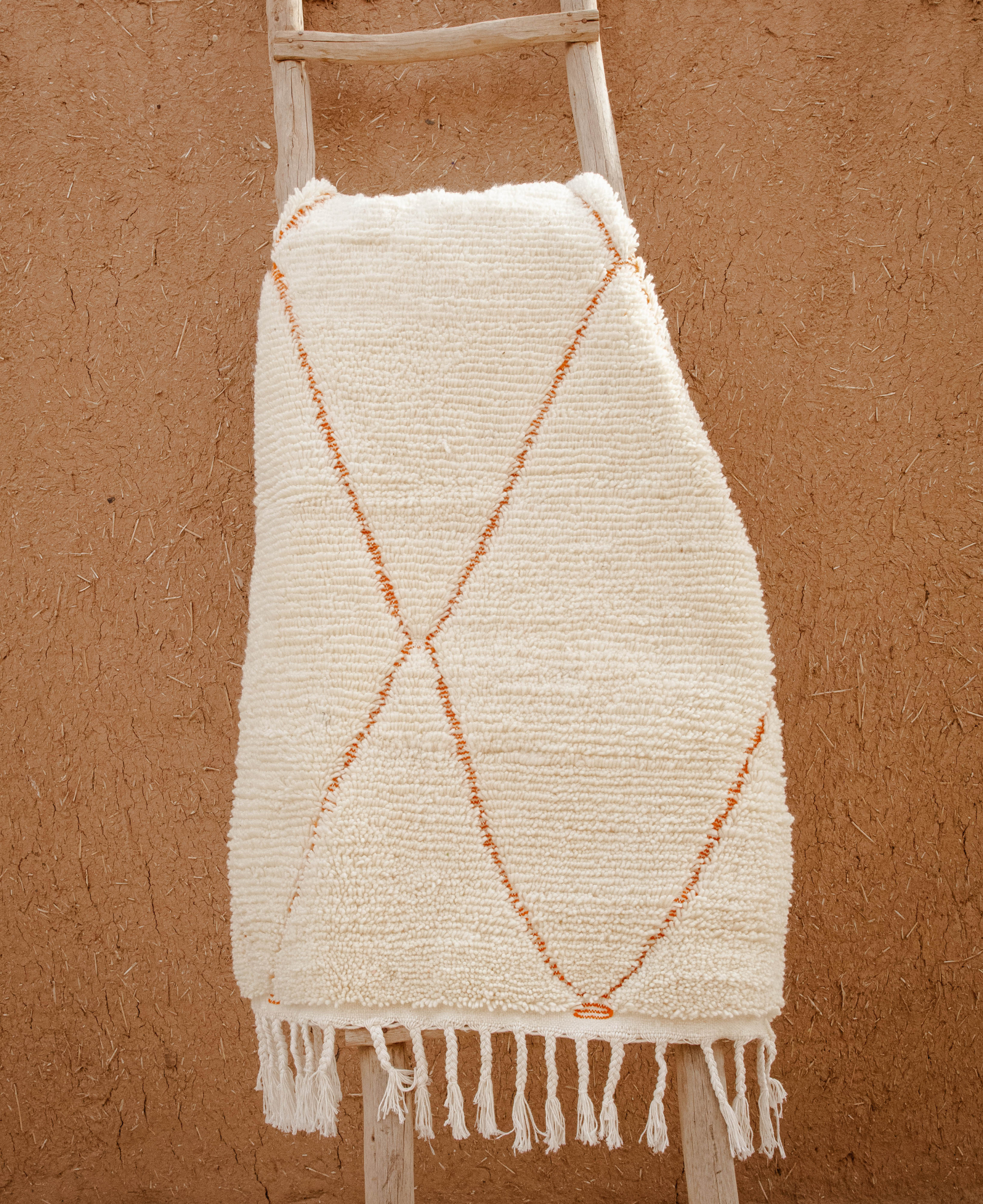 Moroccan Berber Beni Ourain Rug