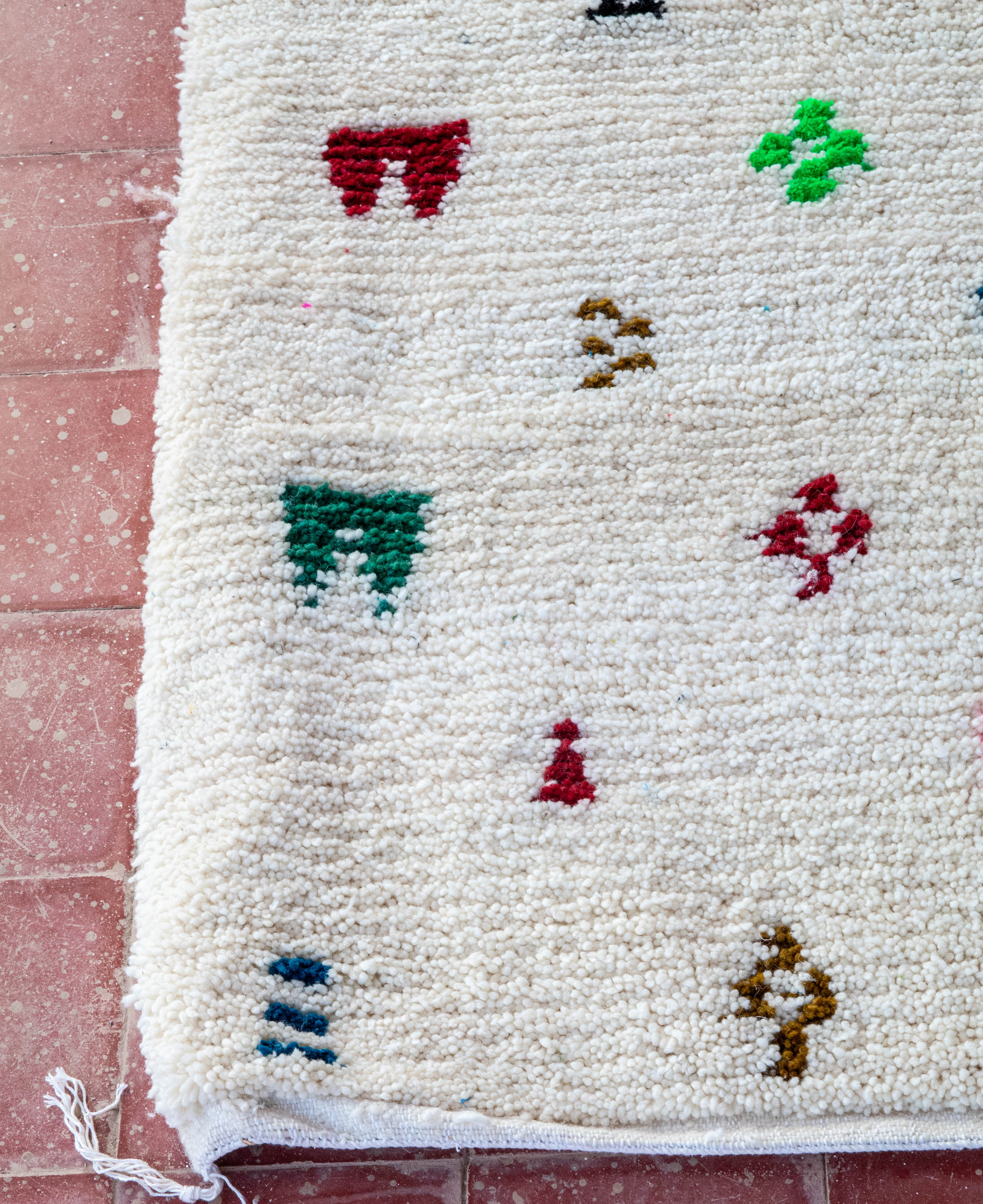 Moroccan Berber Beni Ourain Rug
