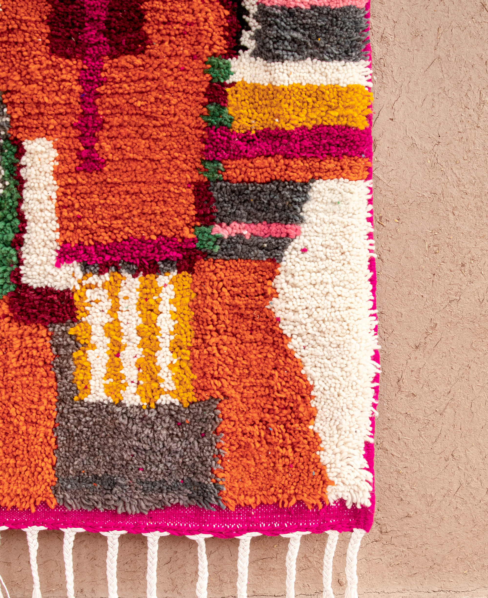 Moroccan Berber Beni Ourain Rug