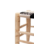Moroccan Handmade Stool Braided Rope Weaving, 016