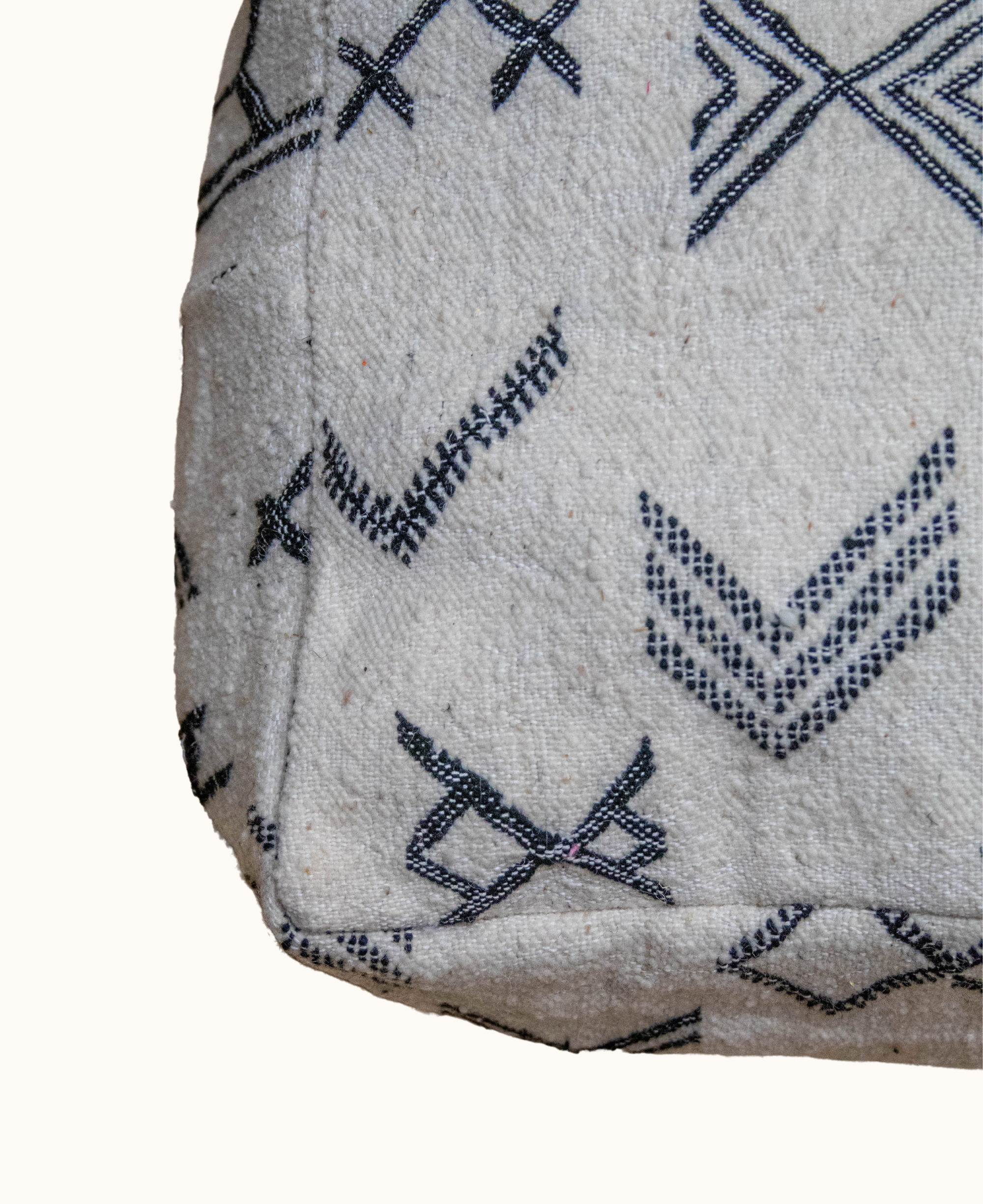 Moroccan Floor Cushion - Handcrafted Vintage Berber Floor Cushion