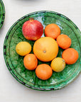 Handmade Tamegroute Plate - Green
