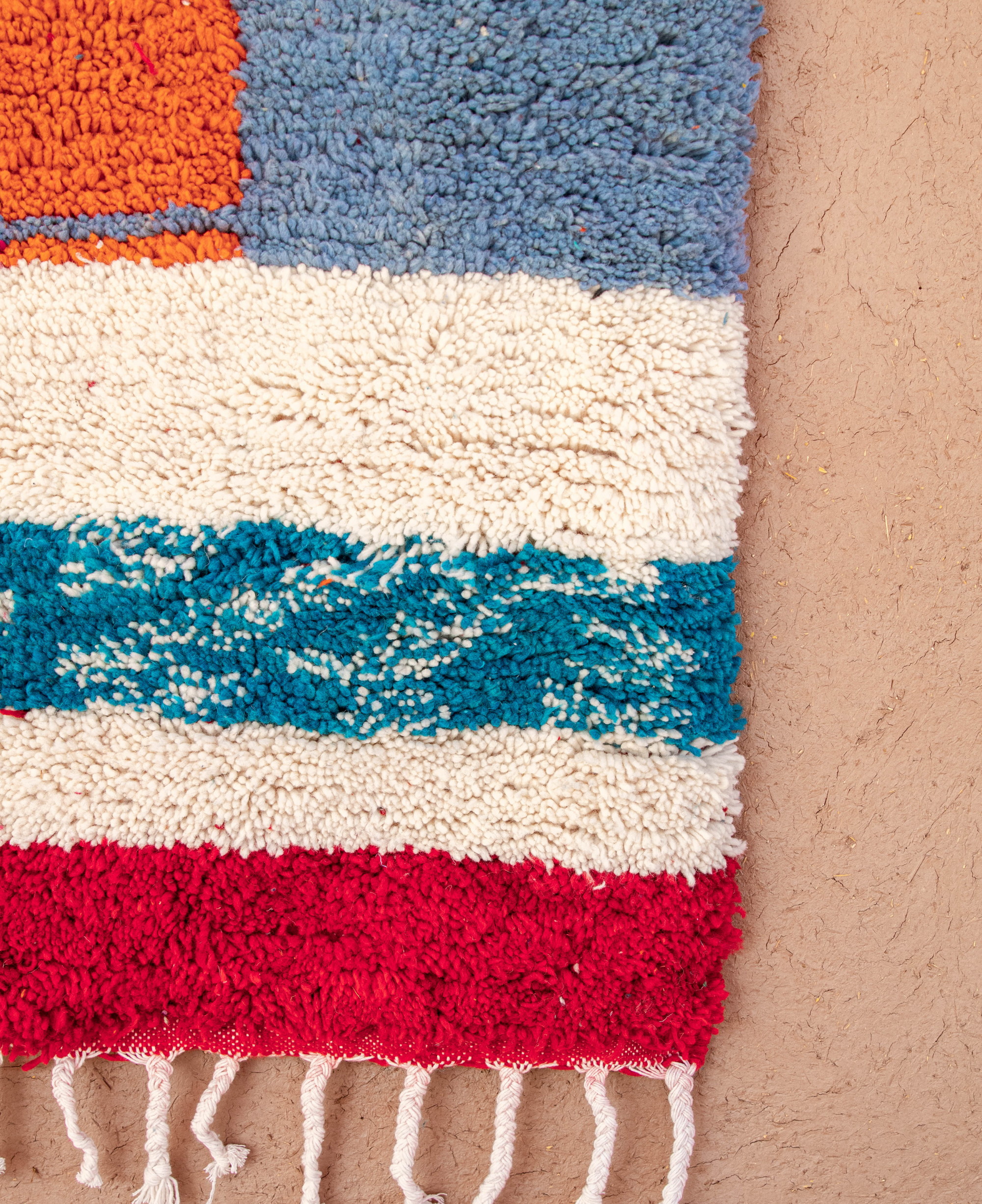Moroccan Berber Beni Ourain Rug