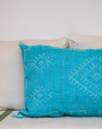 Boho Moroccan Cactus Silk Cushion – Handmade Sabra Cover