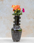 Tamegroute Tall Vase — Deep Green