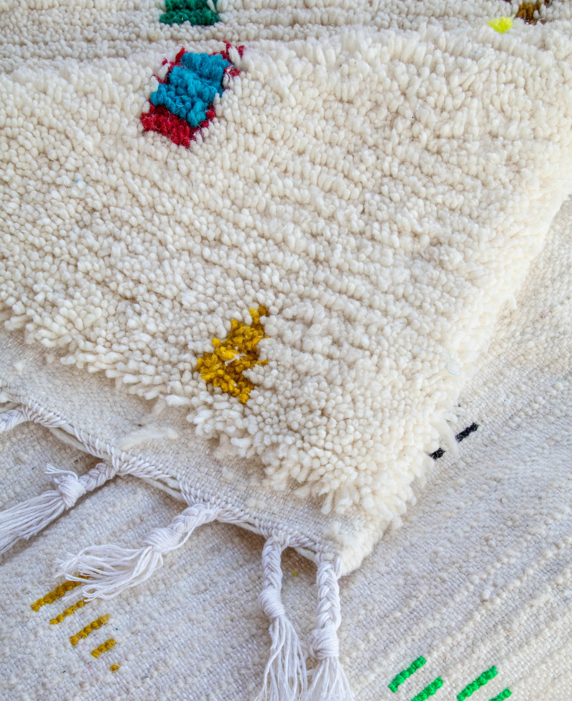 Moroccan Berber Beni Ourain Rug