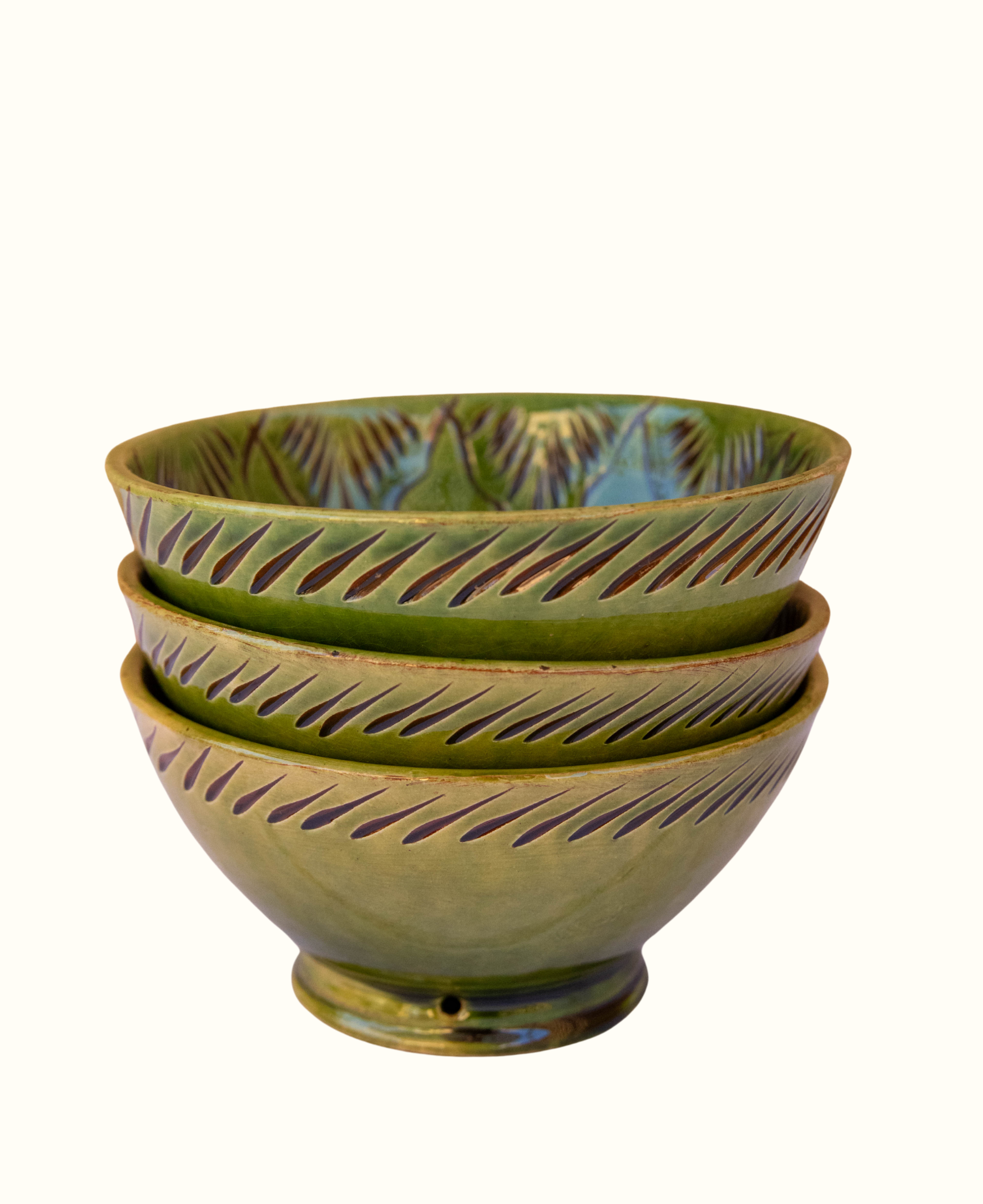 Handmade Ourika Moroccan Ceramic Bowl – Serving & Decorative Dish