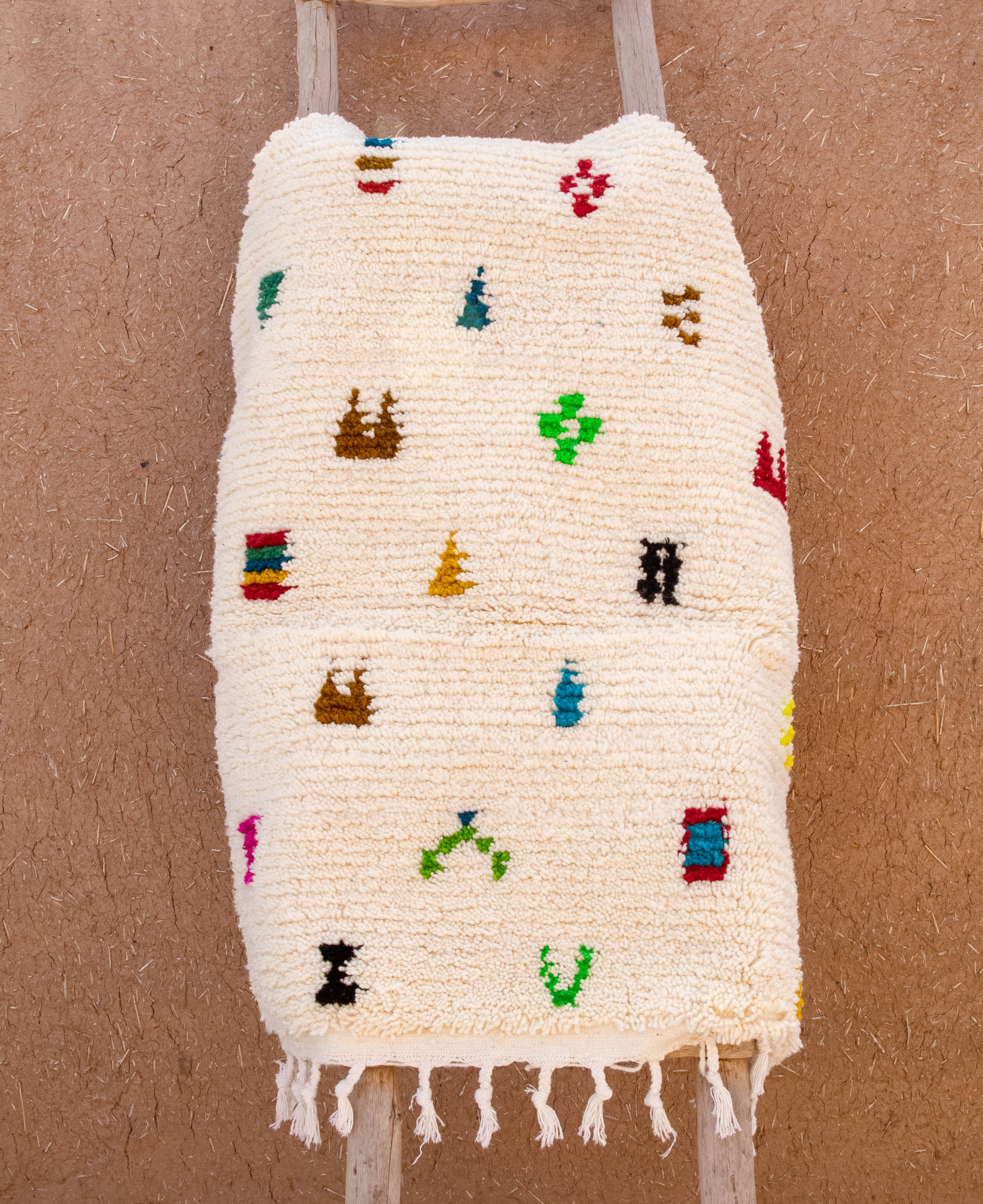 Moroccan Berber Beni Ourain Rug