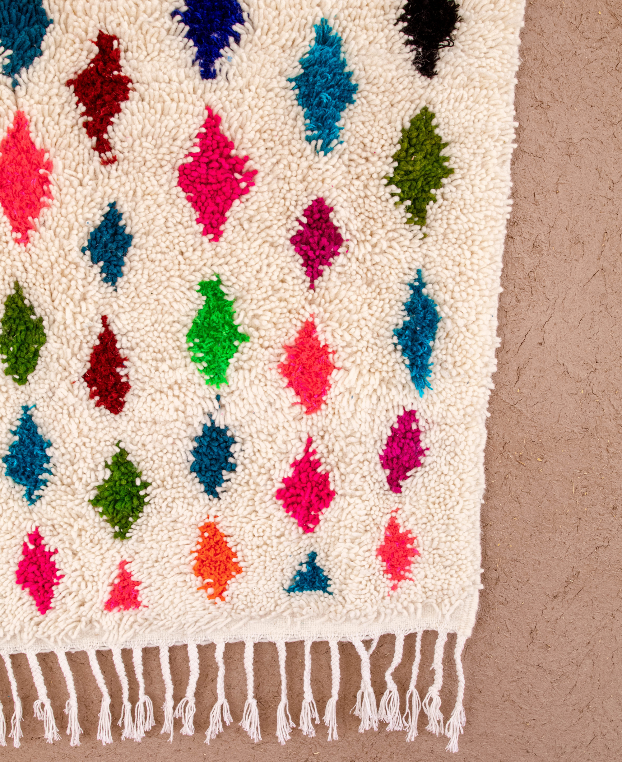 Moroccan Berber Beni Ourain Rug