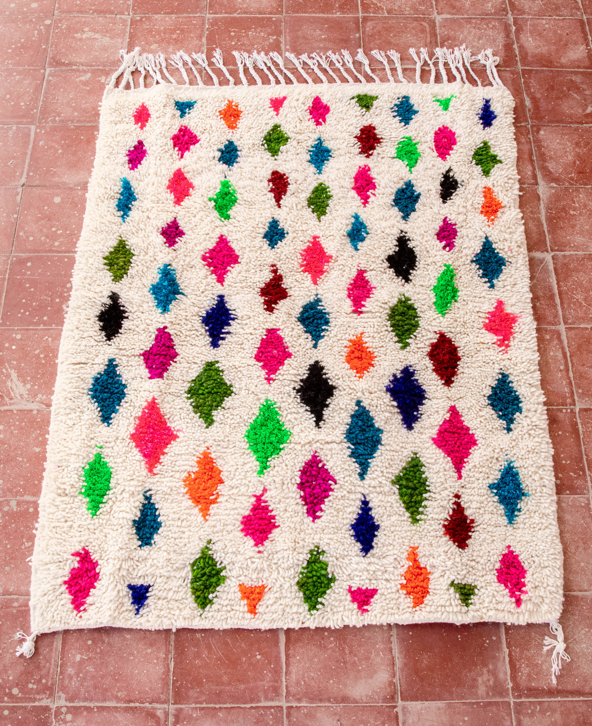 Moroccan Berber Beni Ourain Rug