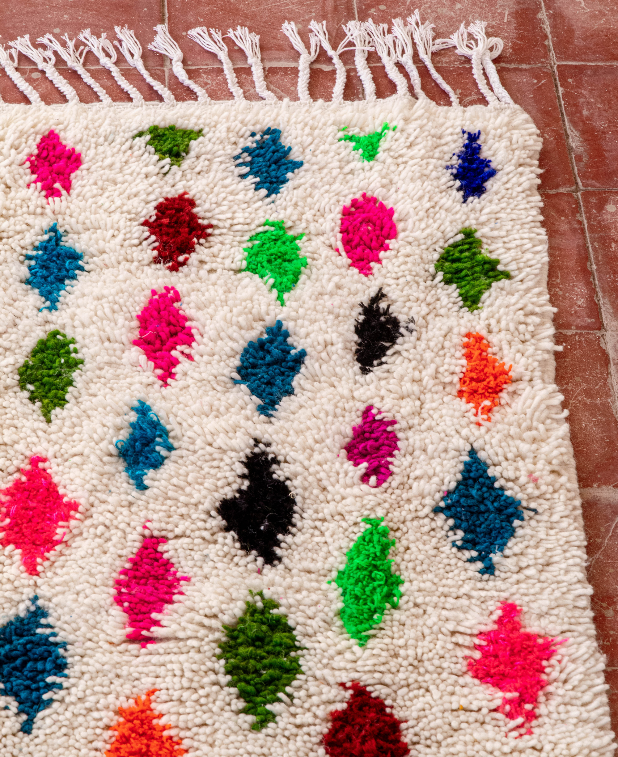 Moroccan Berber Beni Ourain Rug