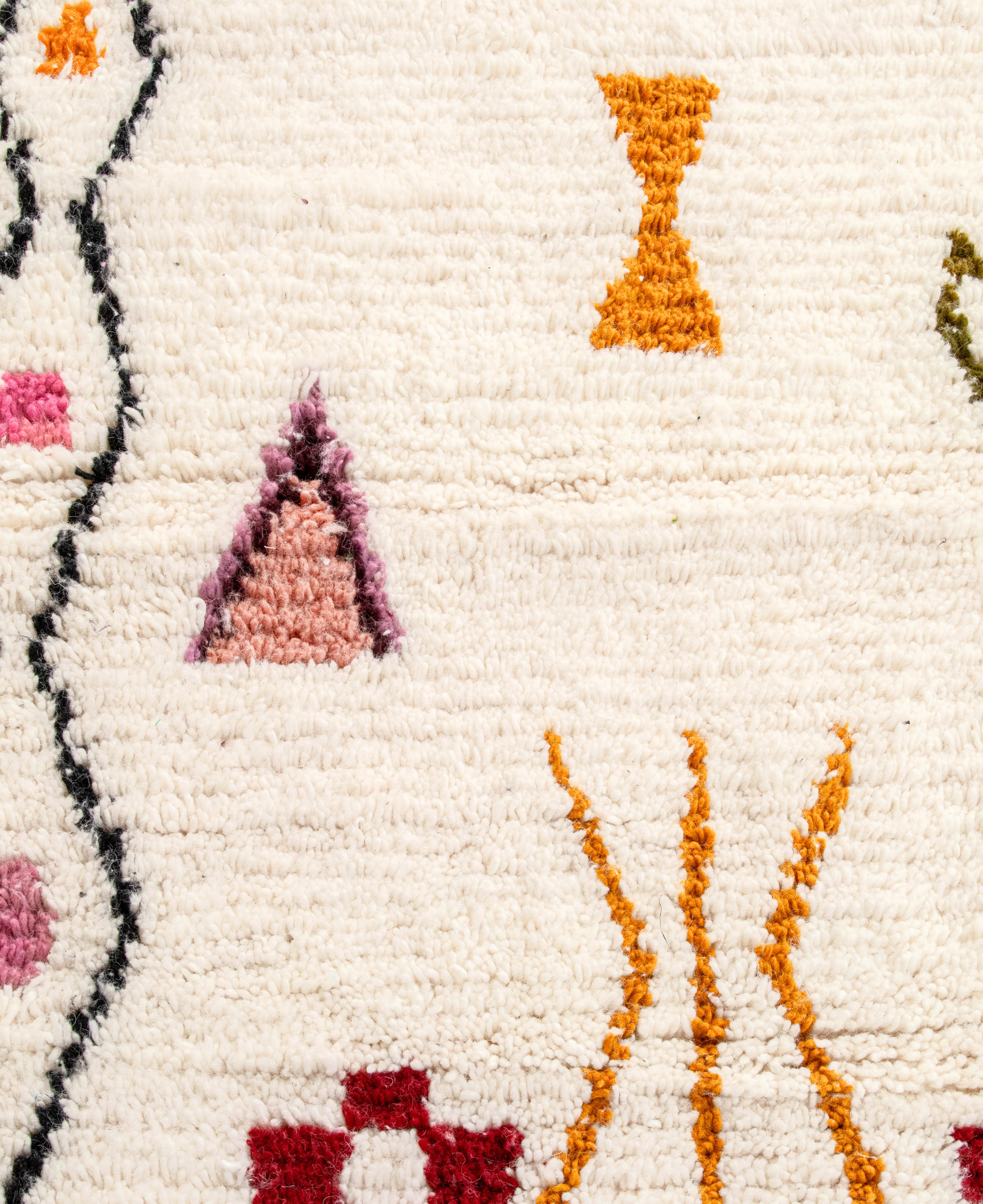 Moroccan Berber Beni Ourain Rug