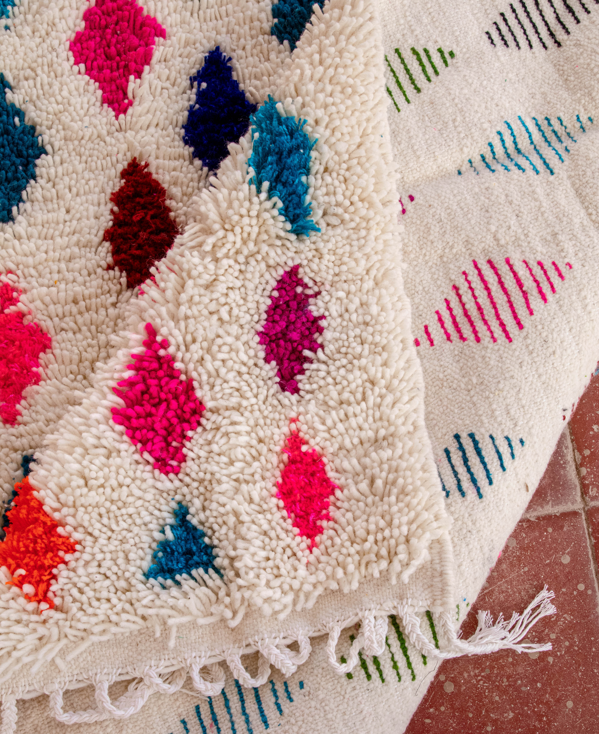 Moroccan Berber Beni Ourain Rug