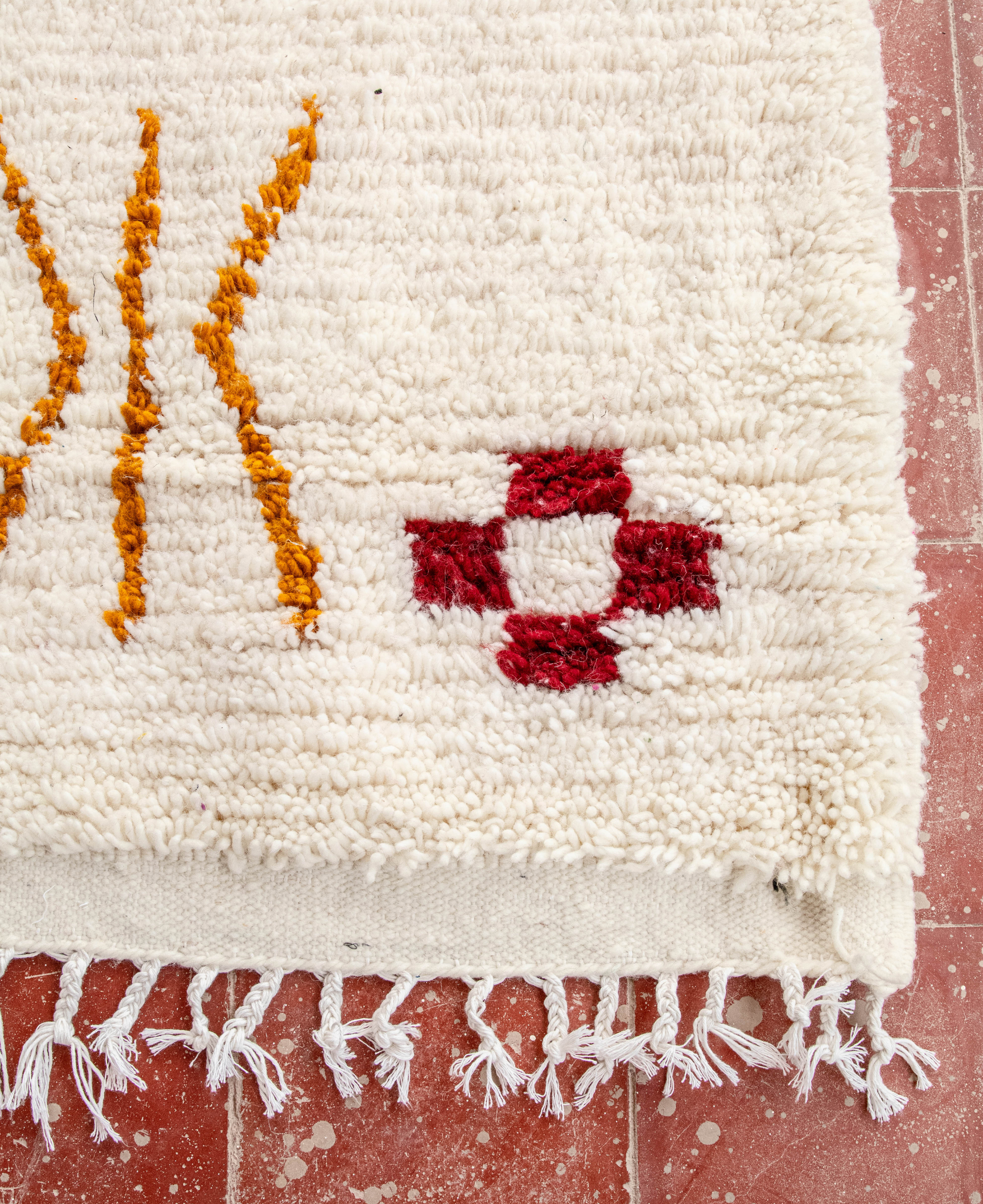 Moroccan Berber Beni Ourain Rug