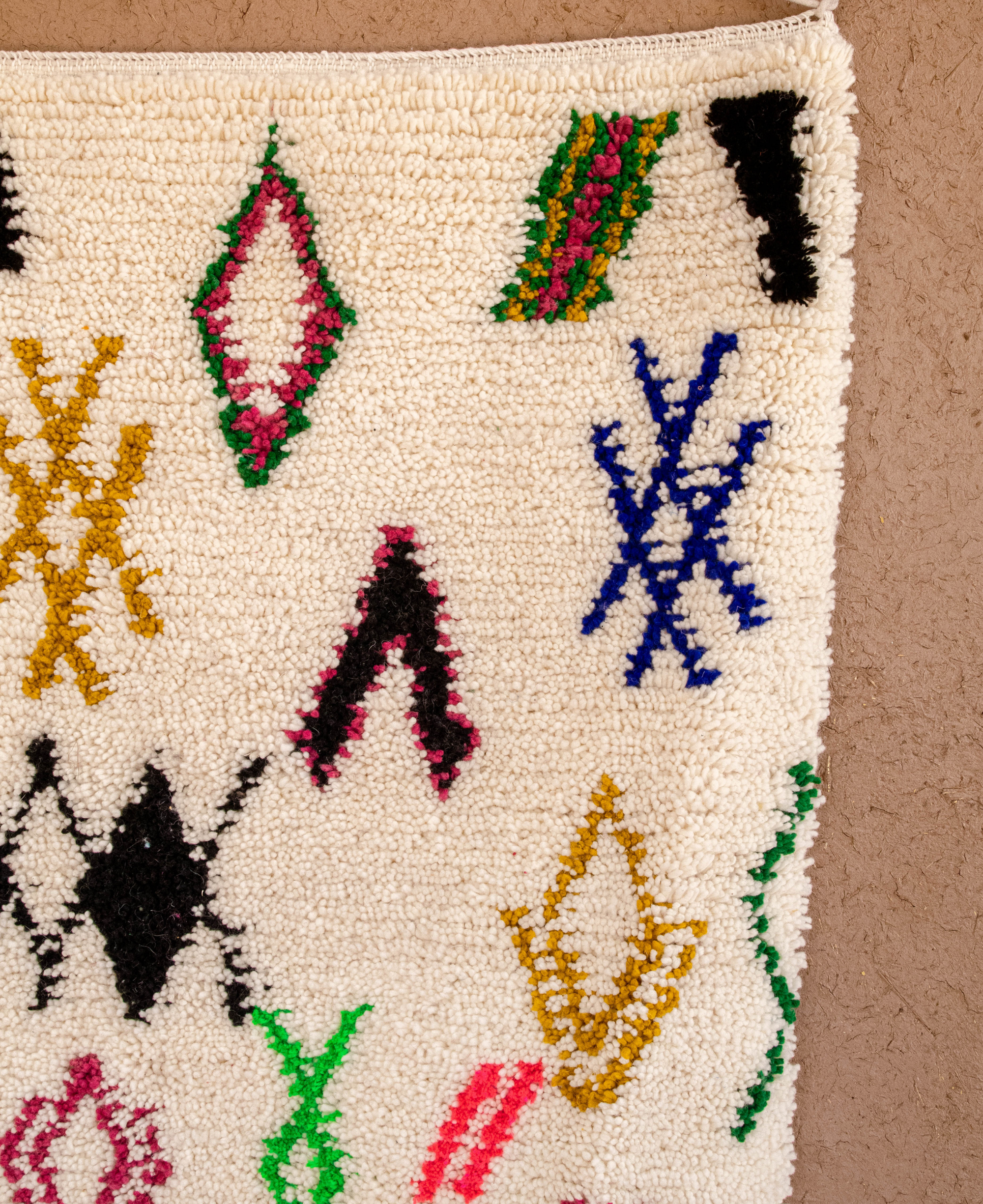 Moroccan Berber Beni Ourain Rug