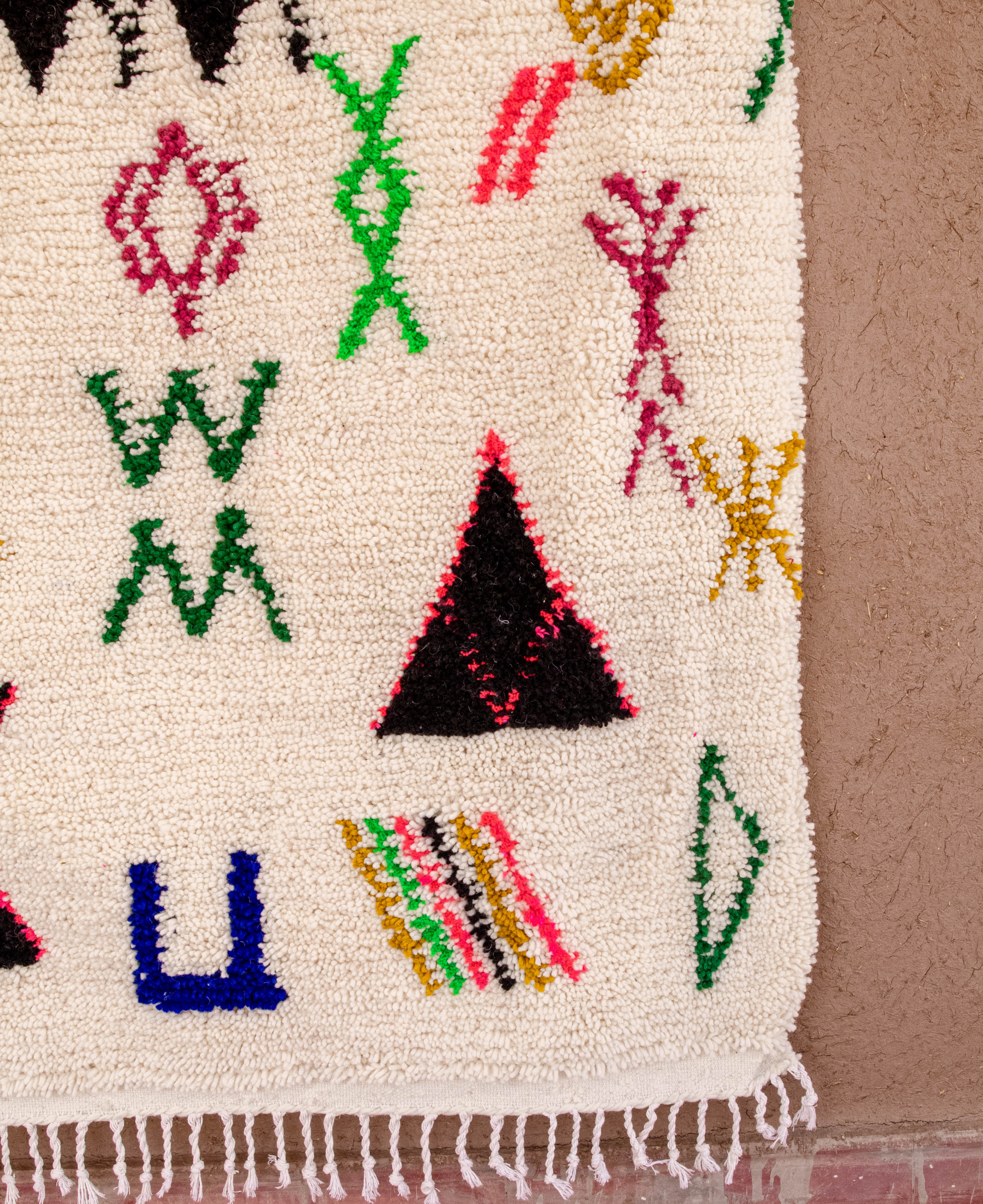 Moroccan Berber Beni Ourain Rug