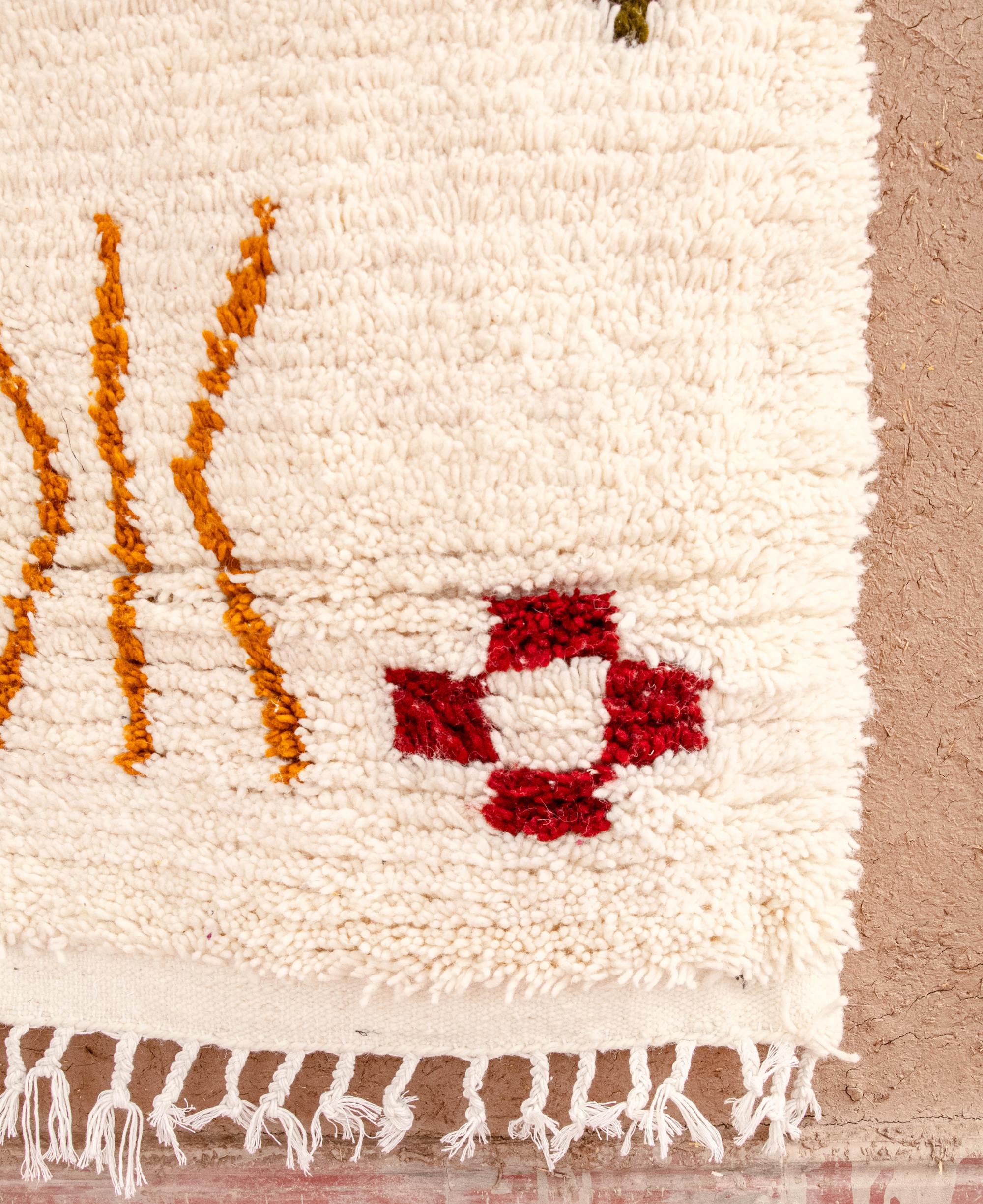 Moroccan Berber Beni Ourain Rug