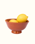 Handmade Moroccan ceramic clay bowl