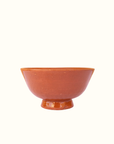 Handmade Moroccan ceramic clay bowl