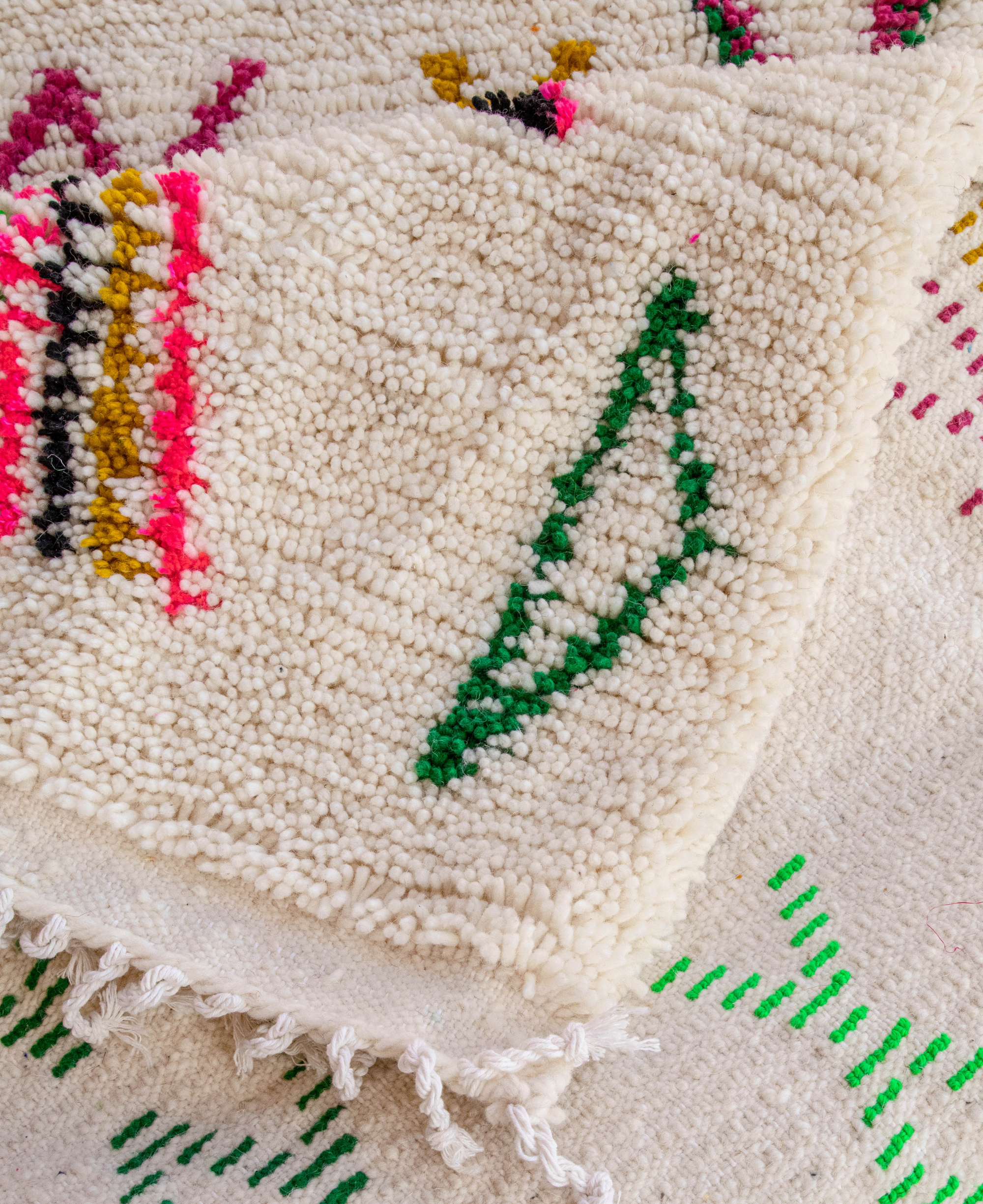Moroccan Berber Beni Ourain Rug