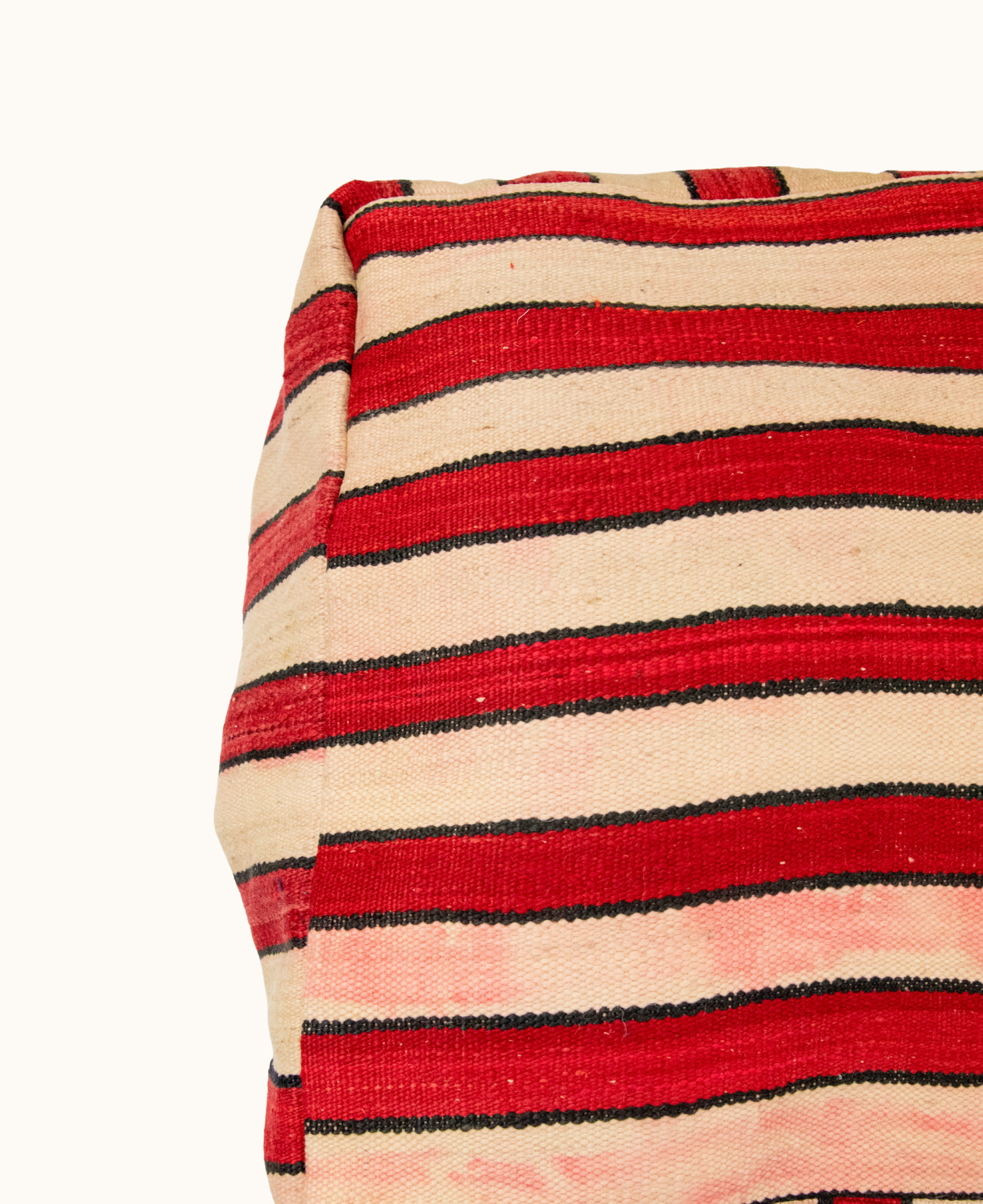Handmade Moroccan Vintage Floor Cushion Pouf - 01