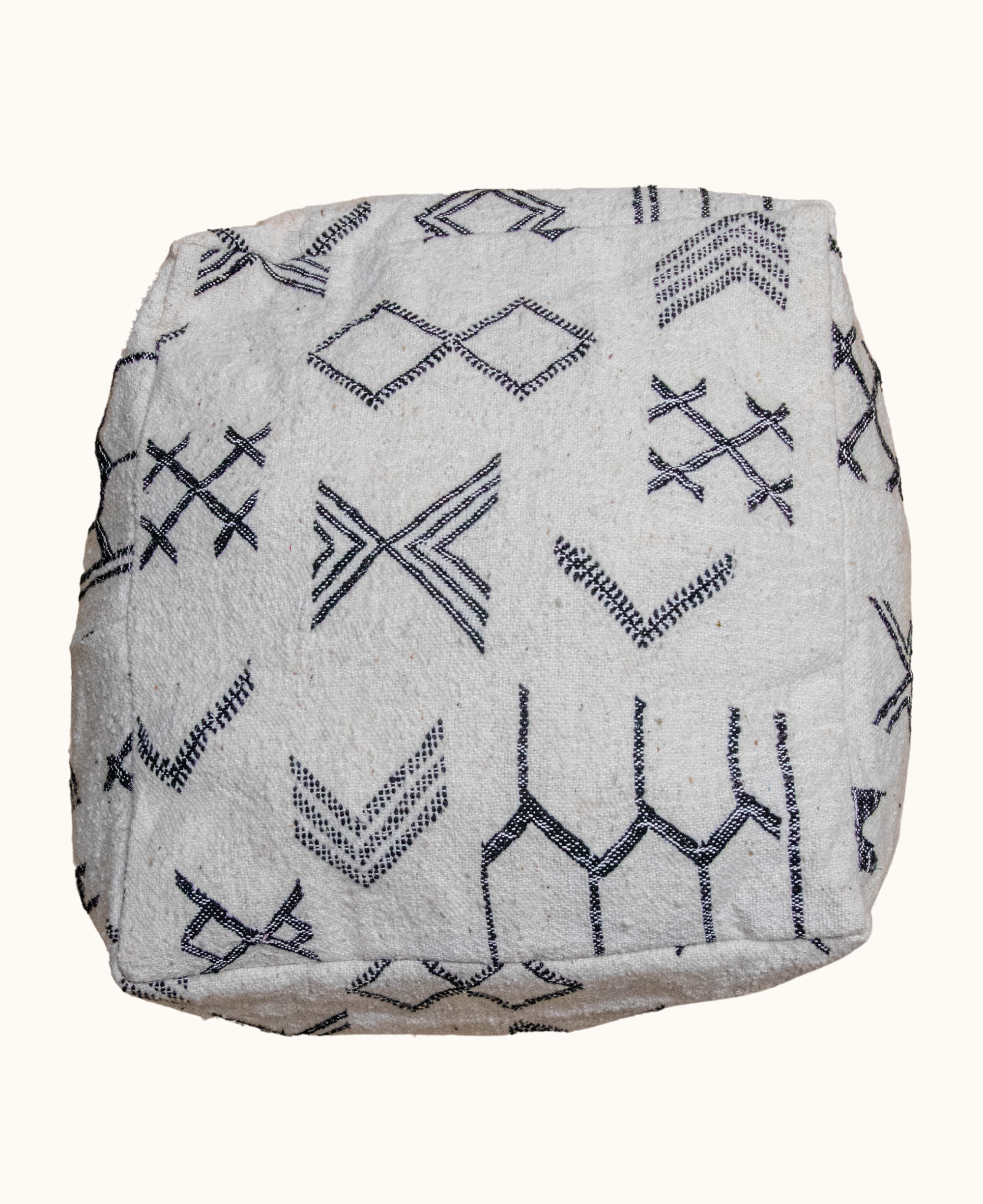 Moroccan Floor Cushion - Handcrafted Vintage Berber Floor Cushion