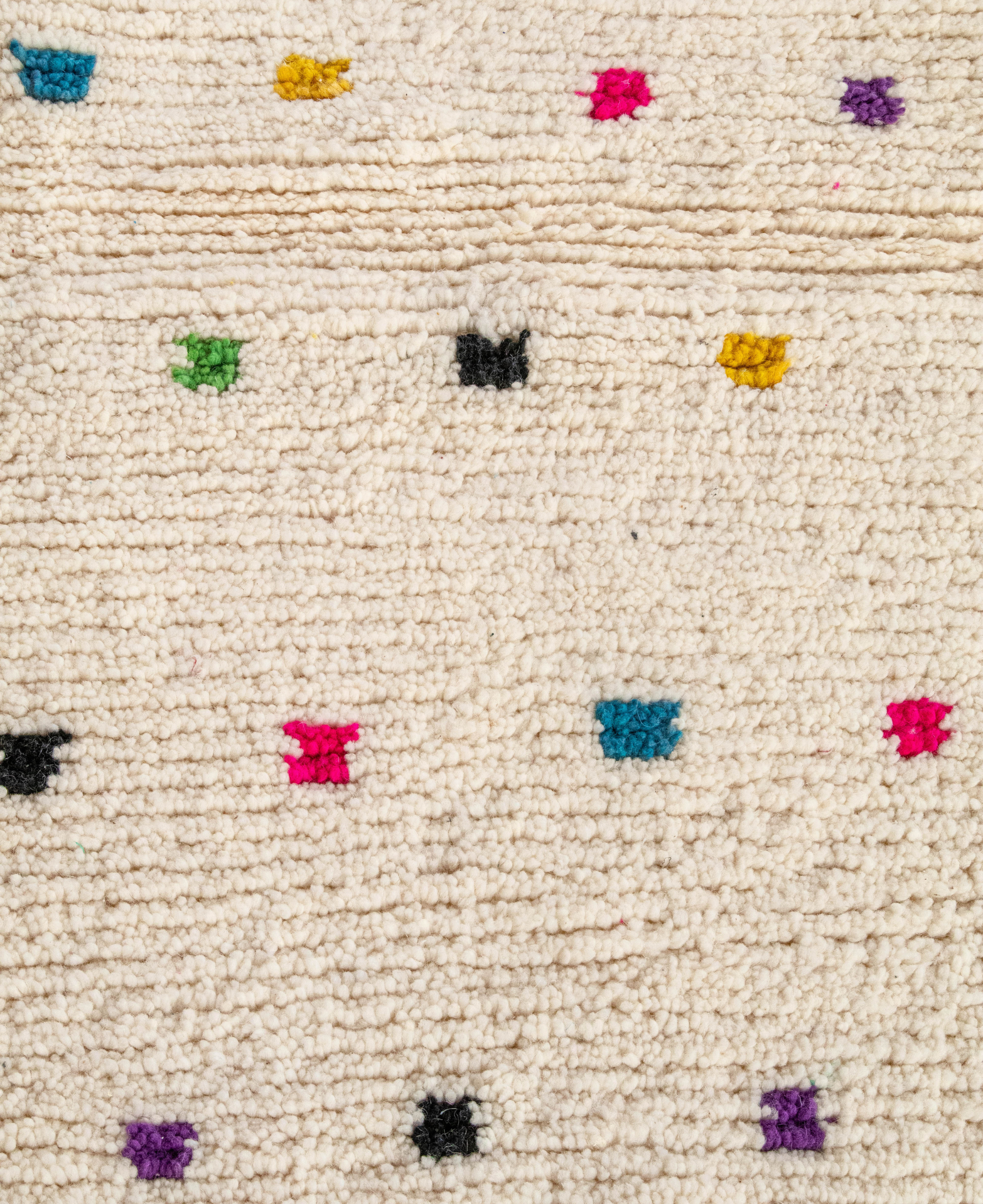 Shag Moroccan Multicolour Rug