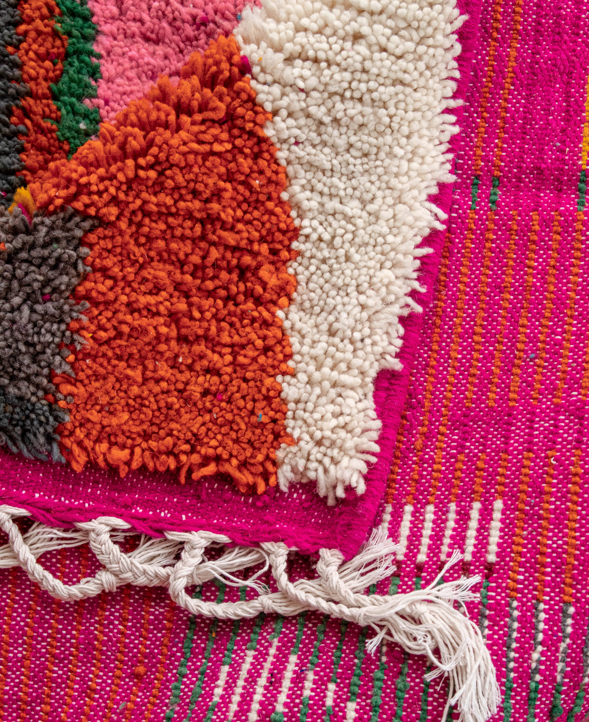 Moroccan Berber Beni Ourain Rug