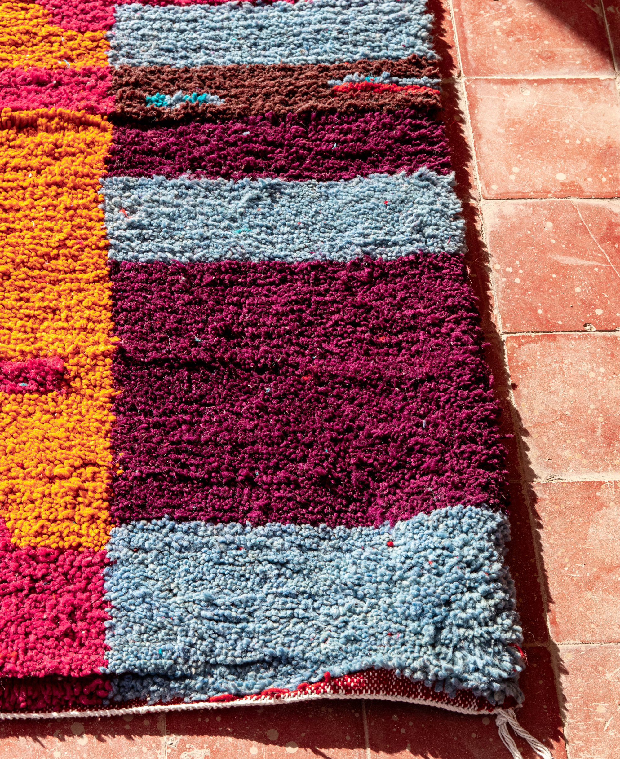 Moroccan Berber Beni Ourain Rug